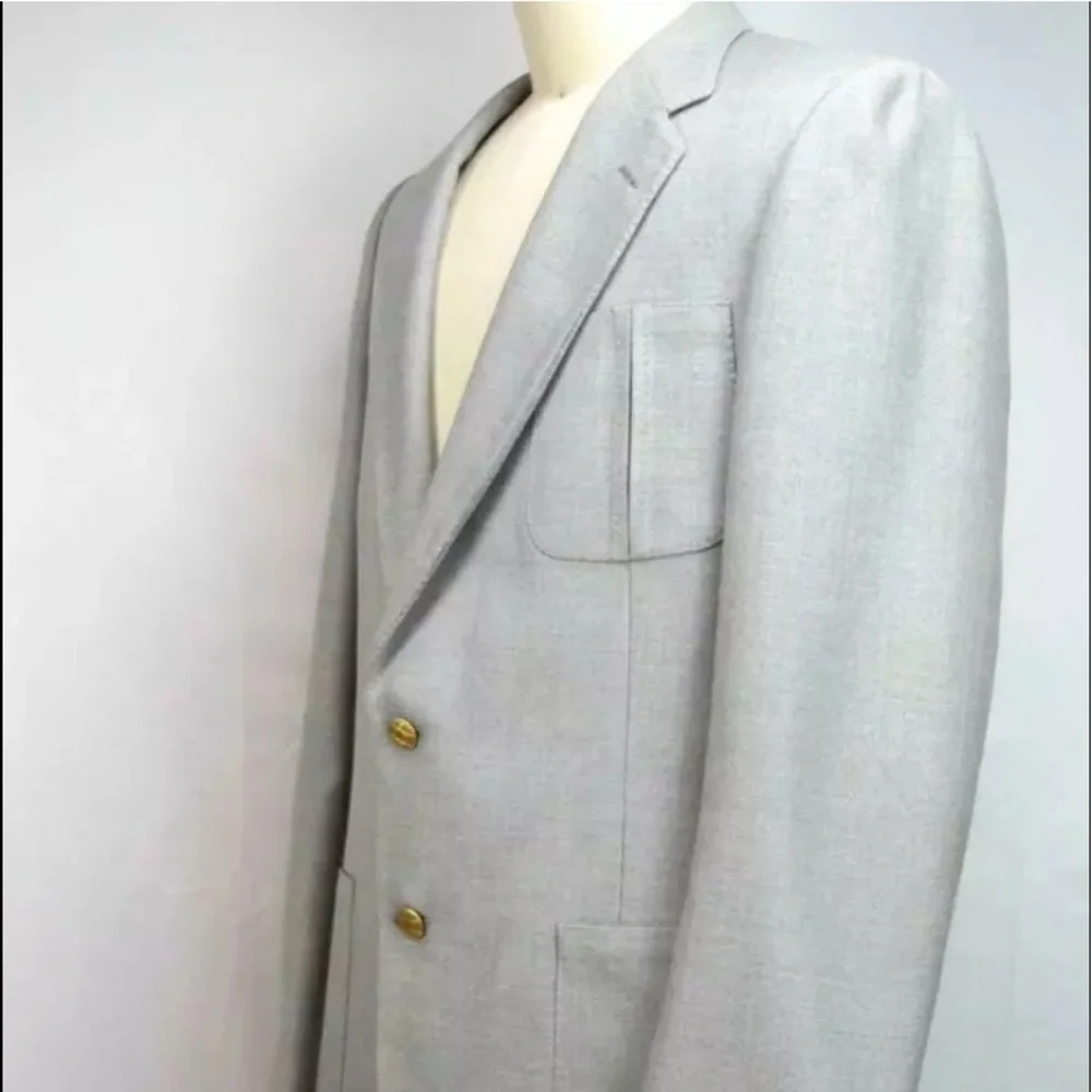 Lanvin Paris Single-breasted 100% Wool men's sport coat (approx. size US40)